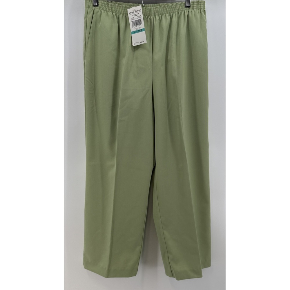 New! Blair 16 Petite  Stretch Waist Soft Stretch Green 2 Pocket‎ Pant